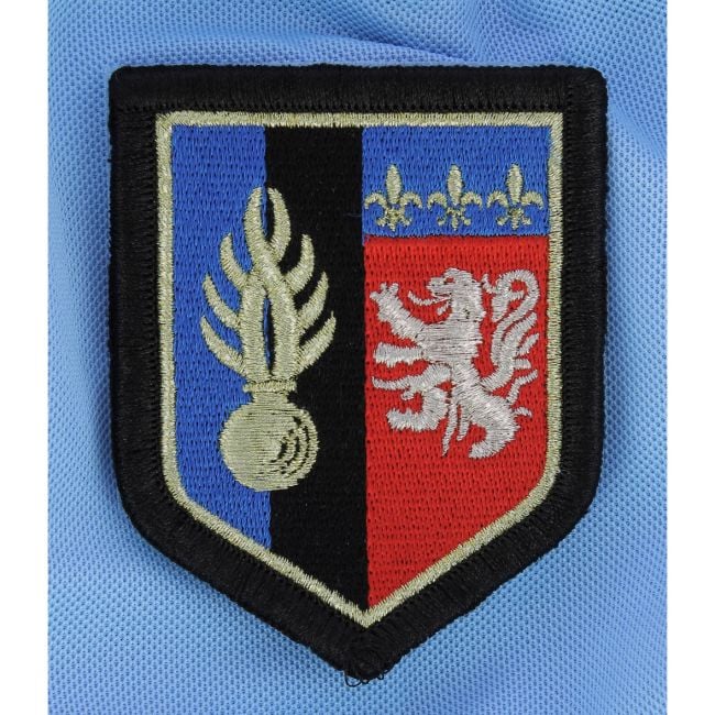 Emblema de Tecido com velcro Gendarmerie Mobile ZDS-Sul-Este Lyon (5º LGM) - Alta visibilidade
