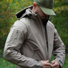 Giacca softshell ripstop Dutycall - Coyote - GK