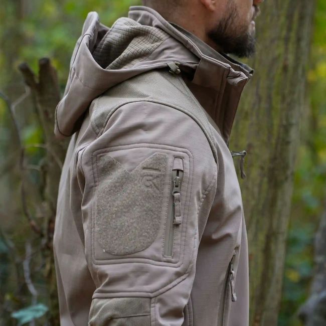 Dutycall ripstop softshell jacket - Coyote - GK