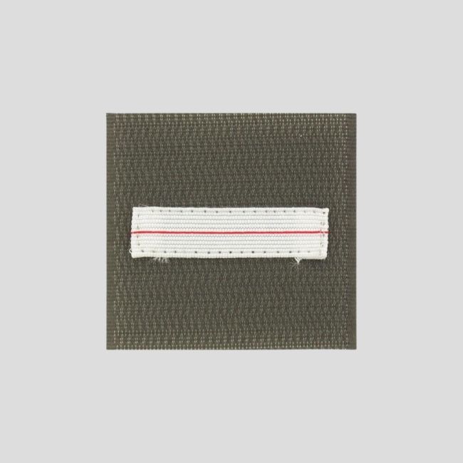 Galon de poitrine Tissu avec velcro Armée de Terre (Armée Blanche) - Brigadier-Chef
