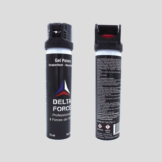 24er-Set Anti-Aggressions-Aerosole Pfeffergel - 75ml - Patrol Equipement