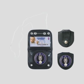 Porte-carte avec chaîne et médaille - Gendarmerie Nationale OPJ - Patrol Equipement