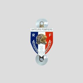 Plaque pour voiture Sapeurs Pompiers - Écusson - Patrol Equipement