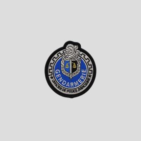 Emblema em Tecido com velcro Unidade de Motociclistas da Gendarmerie OPJ - Alta visibilidade