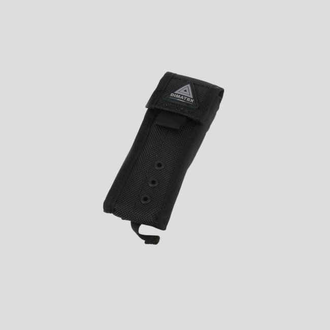 Étui pour couteau FEROSS, RAVAGE, RESCUE et New-YORK avec rabat - Full Black - Dimatex