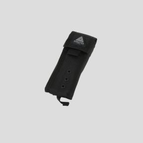 Messenetui FEROSS, RAVAGE, RESCUE en New-YORK met klep - Full Black - Dimatex