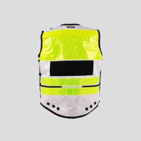Gilet d'intervention multi-poches STAFF ACCESS - Blanc - Dimatex