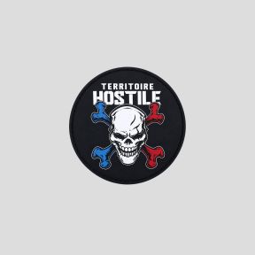 Patch PVC rotondo Territorio Ostile - Nero - OPEX