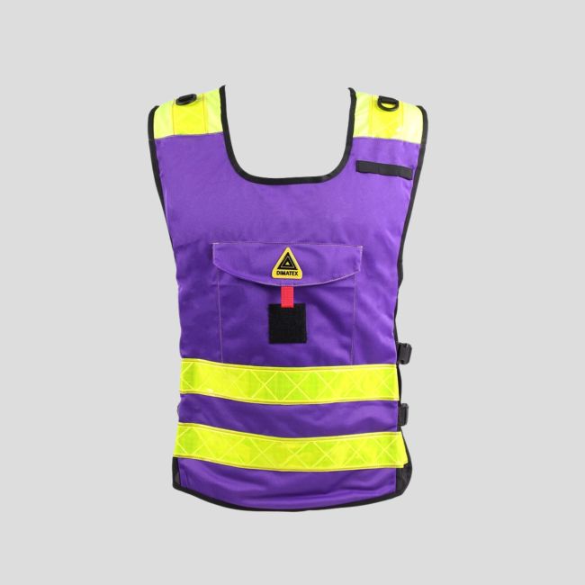 Identificatievest PADDOCK - Violet - Dimatex