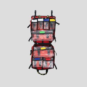 Mala de socorro com painéis modulares TOM 50 NG - Vermelho - Dimatex