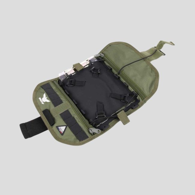 Tablilla de vuelo WHAT IF - Verde OTAN - Dimatex