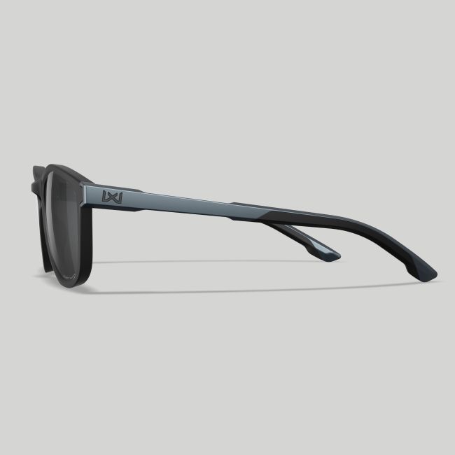 Gafas de sol Bravo (lentes Captivate™ espejos Negros) - Negro/Gris - Wiley X