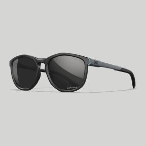 Zonnebril Bravo (Captivate™ zwarte spiegelglazen) - Zwart/Grijs - Wiley X