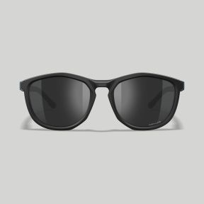 Sonnenbrille Bravo (Captivate™ schwarz verspiegelte Gläser) - Schwarz/Grau - Wiley X