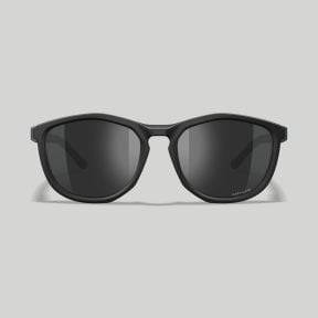 Sonnenbrille Bravo (Captivate™ schwarz verspiegelte Gläser) - Schwarz/Grau - Wiley X