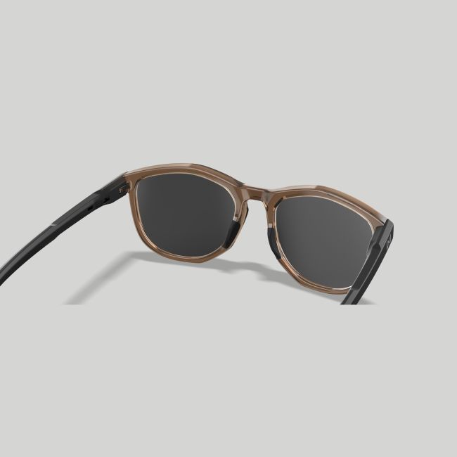 Óculos de sol Bravo (lentes Captivate™ espelho Cinza Tungstênio) - Tan Transparente/Preto - Wiley X