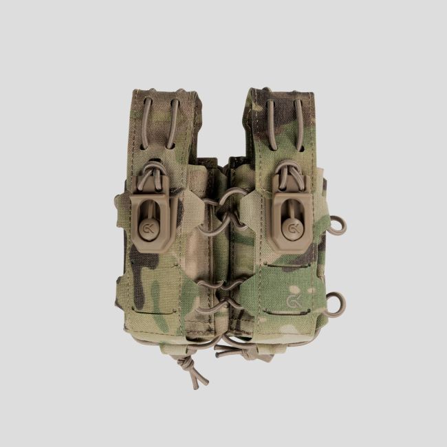 Duplo Porta-Carregador 9mm Dutycall - Multicam - GK