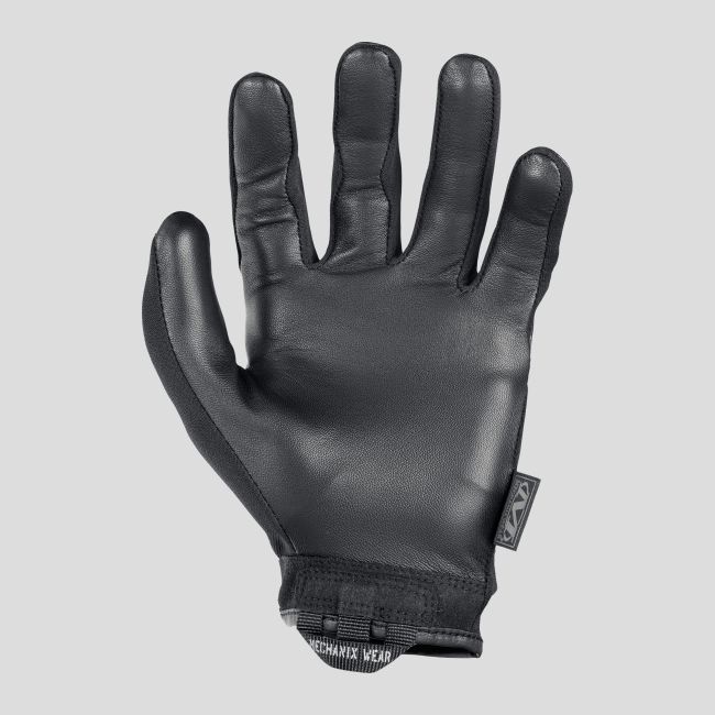 Skórzane rękawice do przeszukiwania Recon - Czarne - Mechanix
