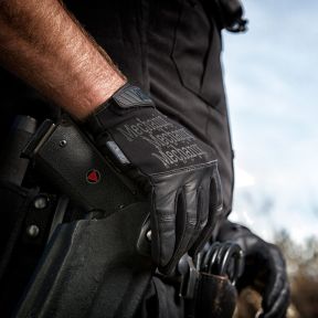 Abtasthandschuhe aus Leder Recon - Schwarz - Mechanix
