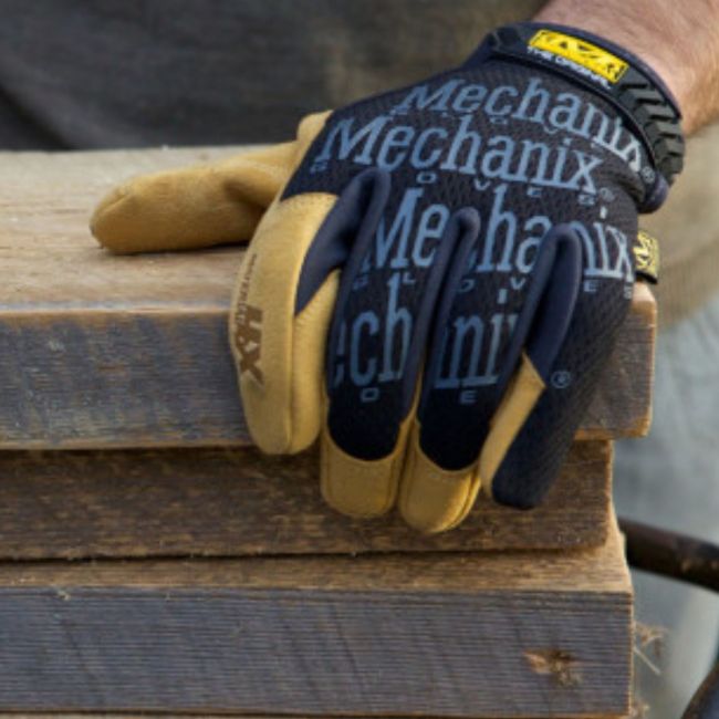 Handschuhe Material 4X Original Schwarz/Braun - Mechanix