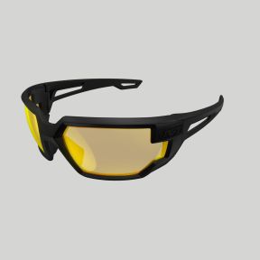 Ballistische veiligheidsbril Type-X (amber glazen) - Zwart - Mechanix