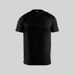 T-shirt neutro - Nero - GK