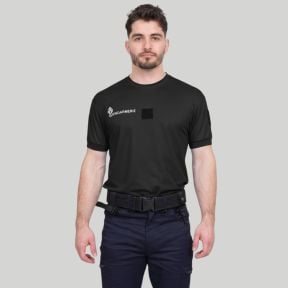T-shirt Cooldry avec velcro Gendarmerie - Noir - Patrol Equipement