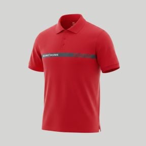 Polo maniche corte Sicurezza Antincendio Safetek - Rosso - GK