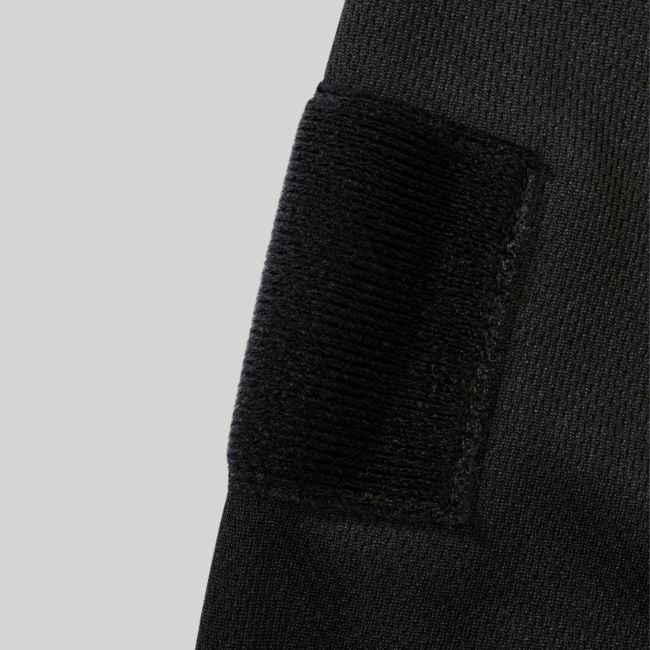 T-shirt Quickdry avec velcro - Noir - Brandit