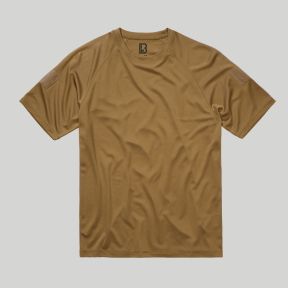 T-shirt Quickdry avec velcro - Coyote - Brandit