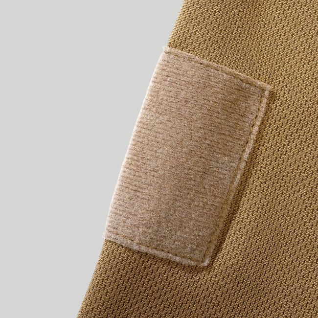 T-Shirt Quickdry mit Klettverschluss - Coyote - Brandit