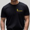 T-shirt sérigraphié Gendarmerie Mobile - Noir - Patrol Equipement