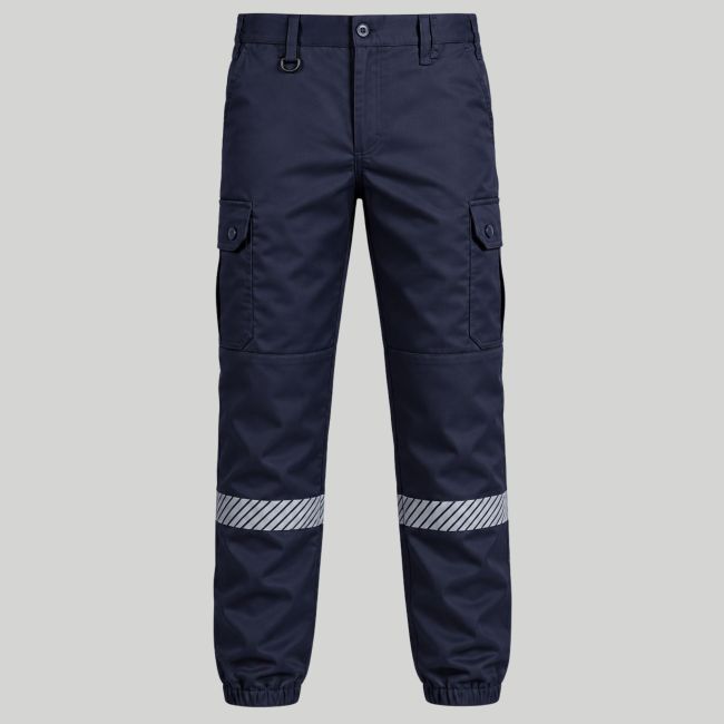 Feuerschutzhose mit Elasthan SECURITY - Marine - Force Series
