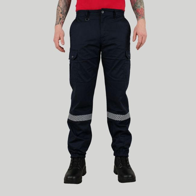 Pantalon Sécurité Incendie avec élasthanne SECURITY - Marine - Force Series
