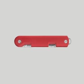 Cuchillo Baroudeur + cubiertos - Rojo - TB Outdoor