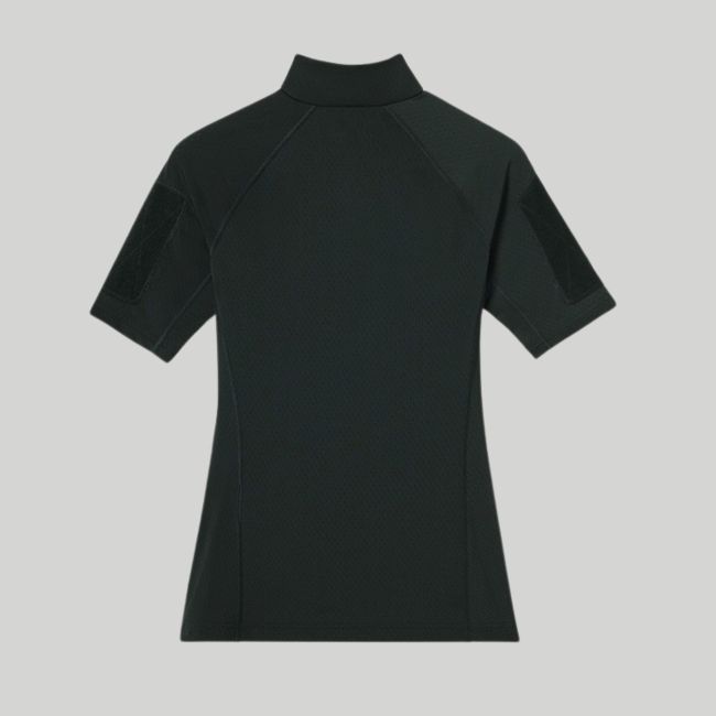 Polo V.XI Sigurd manga corta mujer - Negro - 5.11 Tactical