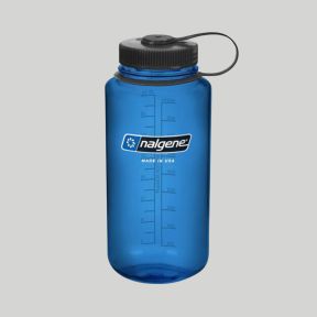 Gourde à large goulot 1L - Bleu/Noir - Nalgene
