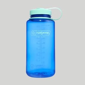 Trinkflasche mit weitem Hals 1L - Blau - Nalgene