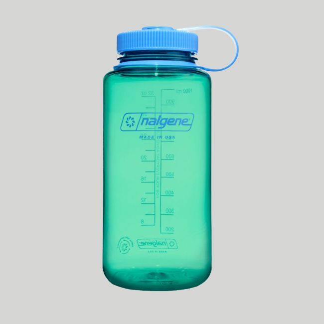 Bidon z szeroką szyjką 1L - Zielony Pastelowy - Nalgene