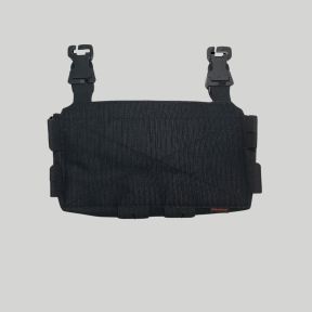Chest rig VDK Gen.2 avec 2 boucles femelles QASM 1''/25mm - Noir - Tiger Tailor