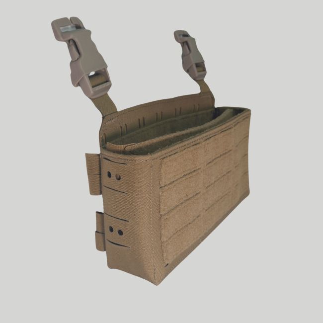 Chest rig VDK Gen.2 z 2 żeńskimi klamrami QASM 1''/25mm - Piaskowy - Tiger Tailor