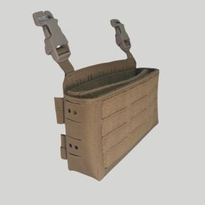 Chest rig VDK Gen.2 con 2 hebillas hembra QASM 1''/25mm - Arena - Tiger Tailor