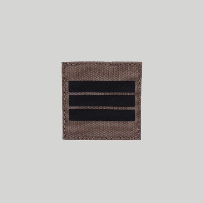 Galon de poitrine Tissu avec velcro Armée de Terre basse visibilité - Capitaine