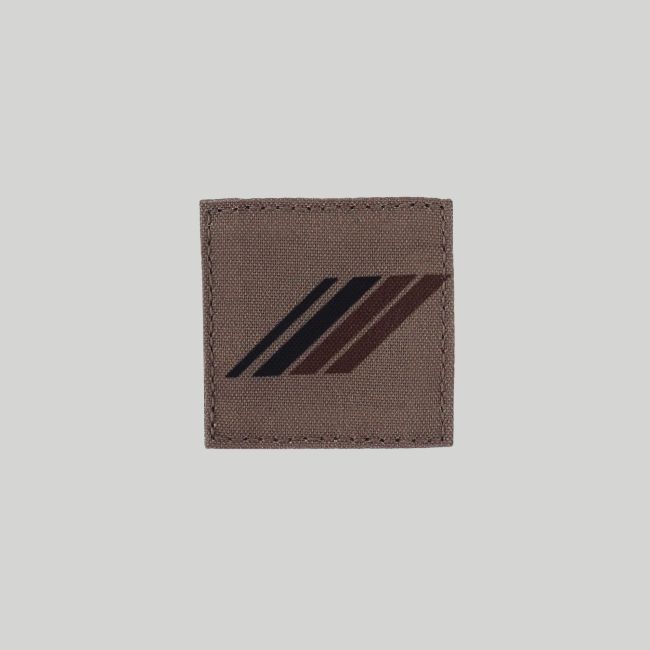 Galón de pecho Tela con velcro Ejército de Tierra baja visibilidad - Caporal-Chef