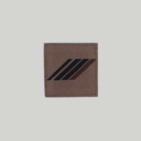 Galão de peito Tecido com velcro Exército baixa visibilidade - Cabo-Chefe 1ª Classe
