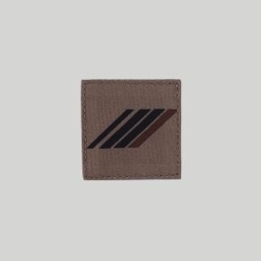 Galão de peito Tecido com velcro Exército baixa visibilidade - Cabo-Chefe 1ª Classe