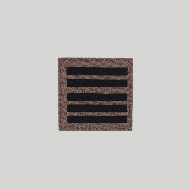 Galon de poitrine Tissu avec velcro Armée de Terre basse visibilité - Colonel