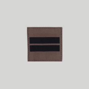 Galão de peito Tecido com velcro Exército baixa visibilidade - Lieutenant