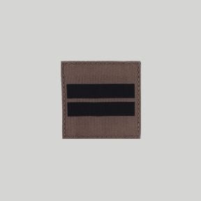 Galón de pecho Tela con velcro Ejército de Tierra baja visibilidad - Lieutenant