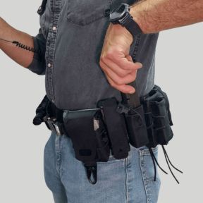 Portacaricatore per pistole Pistolerance Gen.4 - Nero - Tiger Tailor